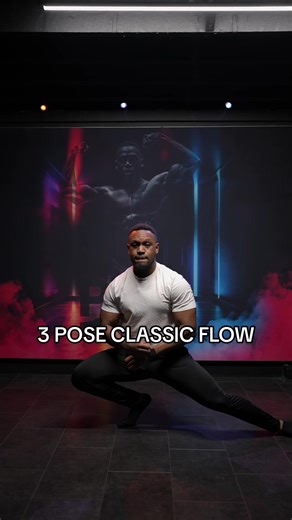 3 pose classic flow to add to your routine For posing 1 on 1 in person or online dm “classic pose” #posingpractice #ifbb #pcaarmy #ocb #npcclassicphysique