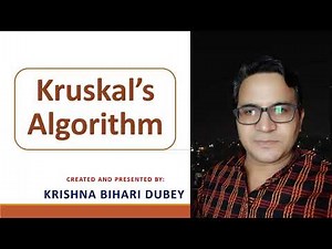 Kruskal's Algorithm For Minimum Spanning Tree