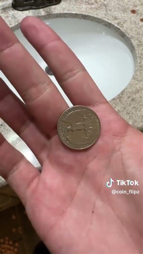 Flip 28 | Flipping A Quarter Everyday Until The Glass Overflows #coin #coinflip #money