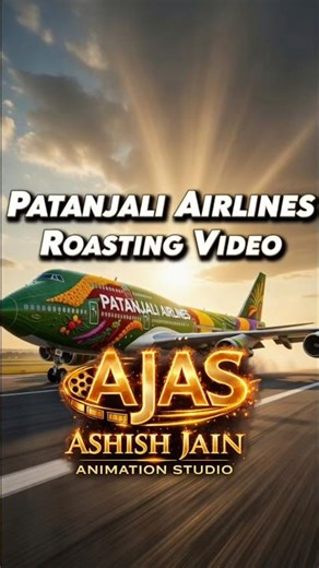 Patanjali Airlines Roasting Video 😂 | World’s First Ayurvedic Airlines