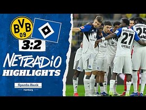 HSV FAILS TO REWARD THEMSELVES AFTER LEADING AT BVB | Highlights Borussia Dortmund vs. HSV