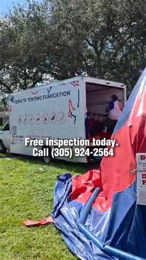 Another day in paradise… until pests show up. We handle professional tent fumigation—start to finish, done right. Serving Miami-Dade, Broward & Palm Beach. Free inspection: (305) 924-2564 | American Pest Solutions - Florida | Facebook