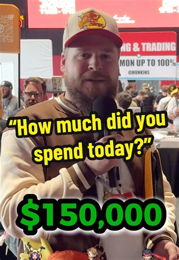 Pokémon Card Collector Spends Big at Card Show