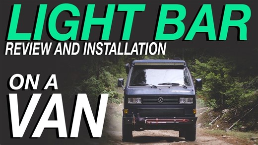 【living the van life】LED灯条评测与安装