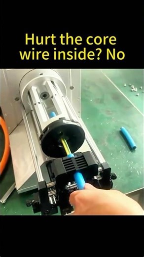 Wire Stripping Crimping Terminal #wireharness