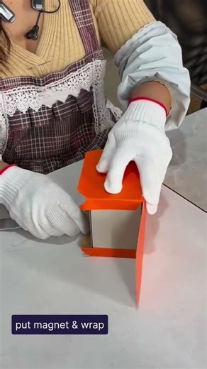 Crafting Luxury: The Art of Assembling a Custom Lift-Up Packaging Box #custompackaging #jewelrybox