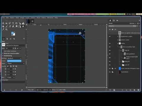 gimp python-fu plugin for importing action cards from csv as text layers (complete)