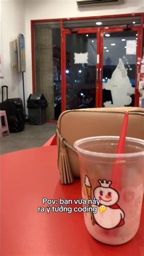 Bro thật sự coding từ cây kem #sinhvien #congnghe #daihoc #coding