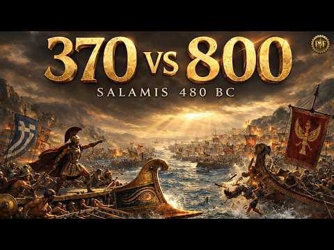 800 Persian Ships Entered the Strait. Most Never Came Back Out