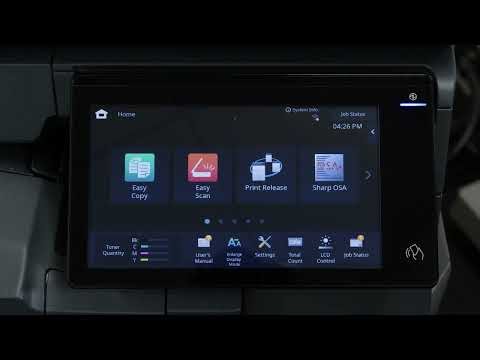 Remote Front Panel Demo: Operate Your MFP from Anywhere on Sharp BP Advanced Series MFPs