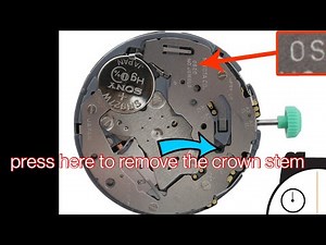 assembly and disassembly of miyota cal.0s20 movement#watches #miyota