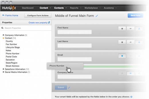 HubSpot Forms Now Feature Progressive Profiling and a New Interface