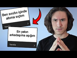 SİZLERDEN GELEN İTİRAFLARI OKUDUM ?!