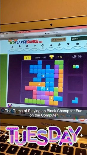 The Game of Playing on Block Champ for Fun on the Computer