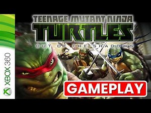 Teenage Mutant Ninja Turtles: Out of the Shadows (Xbox 360) Gameplay