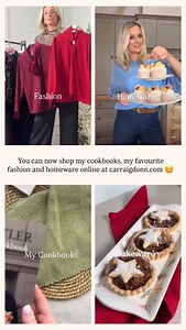 Christmas Gift Guide…Browse www.carraigdonn.com for my cookbooks, fashion and fab homeware this Christmas! Everything you need on one place, shop online for a stress free Christmas shopping experience! 🎁 My cookbooks are also stocked nationwide in 22 @carraig_donn stores 🤗❤️ #irishfashion #cookbooklove #christmasshopping #irishbrand AD | Sarah Butler At Home