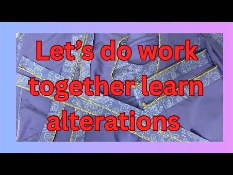 Bhinder Dulai is live! How to do shirt alterations make perfect size step by step join us #share