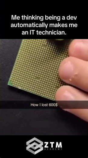 Developers Should NOT Touch Hardware