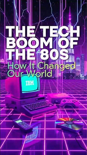 The Tech Boom of the 80s: How It Changed Our World #1980s #techhistory #retrotech #pc #nintendo