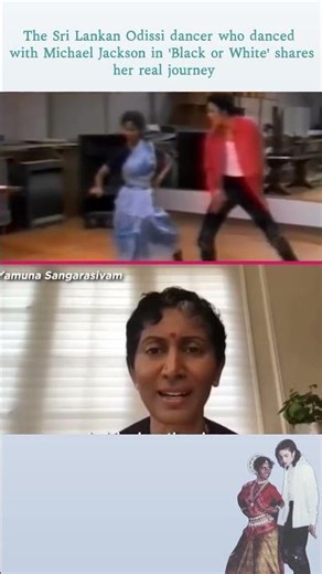 From Audition to Duet With MJ | Sri Lankan Odissi Dancer’s Black or White Journey #michaeljackson