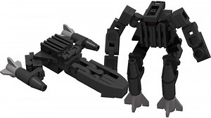 LEGO MOC-50257 Transformers Movie ROTF Jetfire Mini Mecha (Creator 2020)