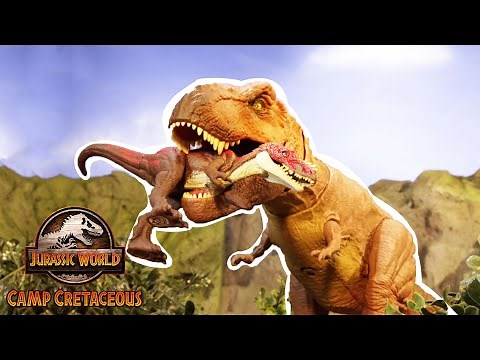 Jurassic World: Camp Cretaceous | Darius's EPIC Escape | ‪@MattelAction‬