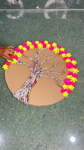 Superb Tree using Newspaper #newspapercraft #crafts | Deep's CRAFT
