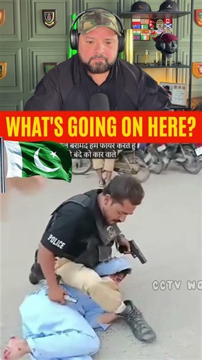 Pakistan Police vs Armed Robber 🇵🇰🔫 (Tense!) #pakistan #pakistanpolice #viral