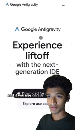 Krish Bhagwat on Instagram: "Its pretty coool!! Should check it out especially the agent manger window, it exactly shows you what knowledge it has stored.. something that even cursor or windsurf aren’t doing!! If you’ve already tried it out, comment and let me know how u felt. . . . . . . #googleantigravity #google #vibecoding #ai #agents #aiagents #tech #fyp #explorepage✨ #foryoupage #ide #cursor #aicoding"