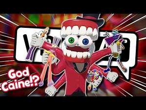 Caine Is A God In VRChat! - VRChat Funny Moments (The Amazing Digital Circus)