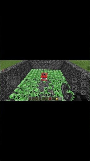 Explosion! 💥Check out this Minecraft video showcasing the difference #minecraft Creeper