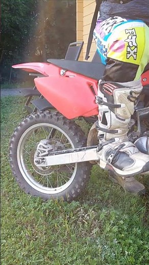 2007 Honda CR85 2-Stroke Stock Exhaust Revs Soundcheck #shorts