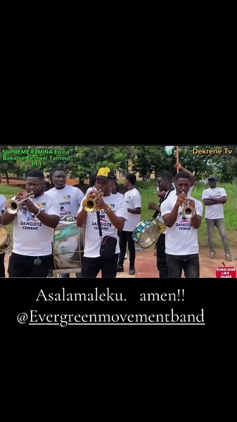 Asalamaleku: Evergreen Movement Band Performance