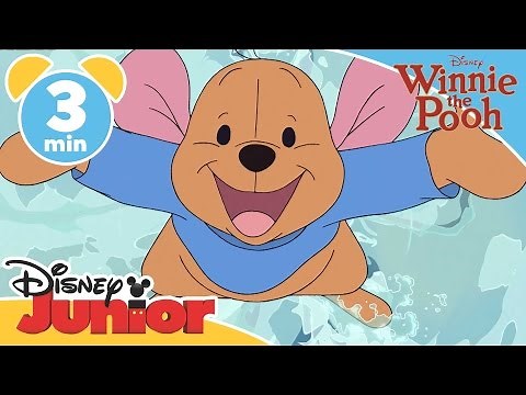 The Mini Adventures of Winnie the Pooh | Roo and Lumpy | ‪@disneykids‬
