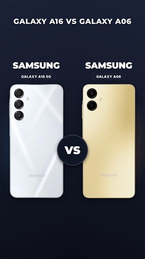 GALAXY A16 5G VS GALAXY A06 ☠️