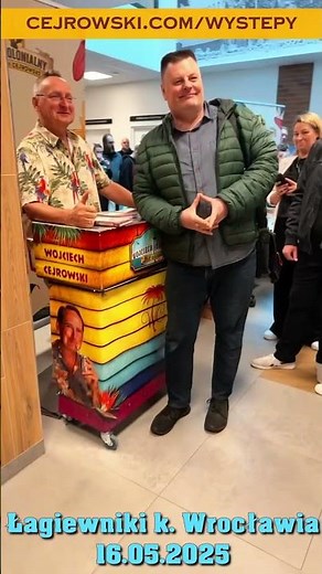 Cejrowski na żywo w Łagiewnikach k. Wrocławia 2025/05/16