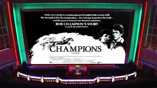 9.2K views · 167 reactions | Boxing Day Channel Premiere 3:45pm. The true story of Bob Champion. John Hurt stars in CHAMPIONS (1984) with Edward Woodward, Jan Francis, Peter Barkworth, Ben Johnson and Kirstie Alley. Bob Champion, a steeplechase jockey, is diagnosed with cancer at the height of his career, but is determined to fight his way back. *Subtitles Available* on #TalkingPicturesTV | Talking Pictures TV Sky 328 Freeview 82 Freesat 306 Virgin 445 Freely 36 | Facebook