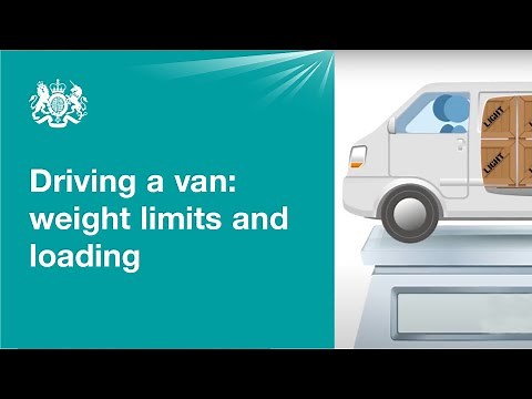 Driving a van: weight limits and loading