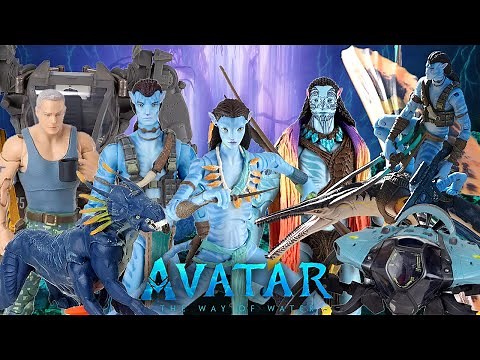 Every Avatar 2 Toy - The Way of Water Official Movie Trailer Mcfarlane Toys & Action Figures
