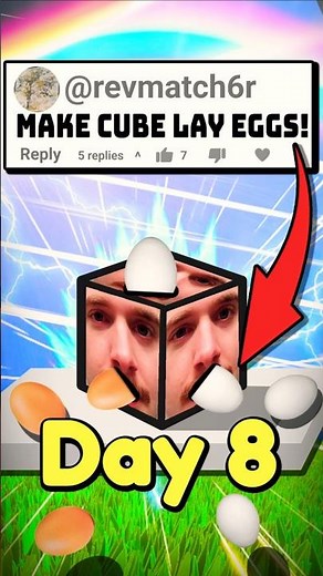 Making the cube spawn Eggs... why? | Day 8