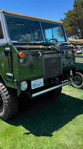 1971 Land Rover 101 Forward Control. This thing looks like it would go anywhere! #landrover #classic4x4 #classiclandrover #landroverlove | In the Garage with Steve Natale