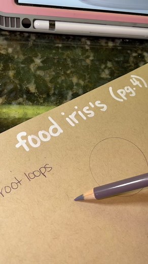 Food Iris Series: Pt.36 - Froot Loops Drawing Tutorial