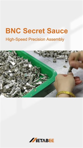 BNC Female Assembly: Precision Engineering at Scale