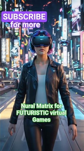 Nural Matrix for FUTURISTC virtual Games. will this be the future of gaming.