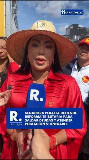 La senadora Marta Peralta defendió la necesidad de una reestructuración presupuestal que se definirá el próximo martes, argumentando que el gobierno actual recibió el país endeudado y ha destinado recursos a pagar compromisos heredados de la administración Duque. Peralta sostuvo que esta reforma es necesaria para garantizar que la inversión social llegue a los territorios más vulnerables. La congresista reafirmó el compromiso gubernamental de hacer visible y atender a la población históricamente