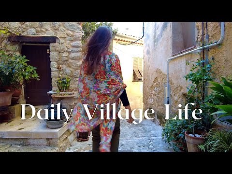 Daily Life in French Village, French Lifestyle, French Riviera vlog