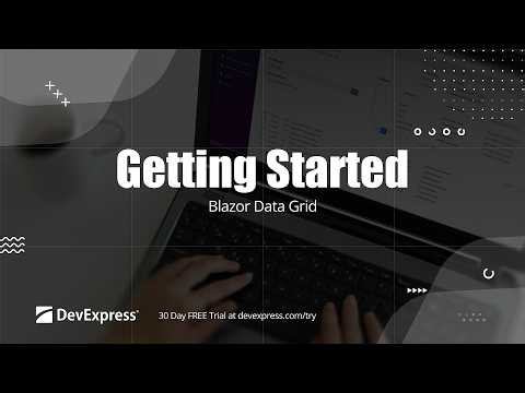Blazor Data Grid: Get Started