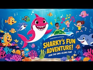 Sharky's Underwater Adventure 🌊 Fun & Educational Kids Cartoon