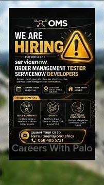 11 Urgent Jobs Hiring Now in South Africa 🇿🇦 (No Experience, Internships & Government Jobs) #jobs