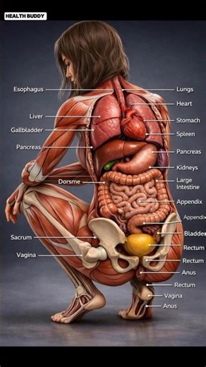 🦴 English Skeletal System | Learn Human Bones Easily | Learn and Success #bones #female